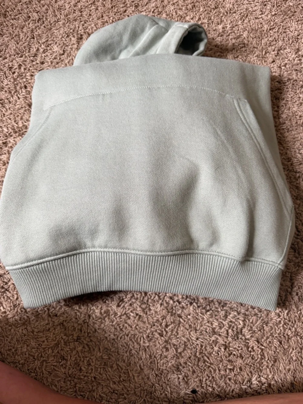Local Boy Outfitters Men's hoodie Sweatshirt in Sage Green - Picture 3 of 4